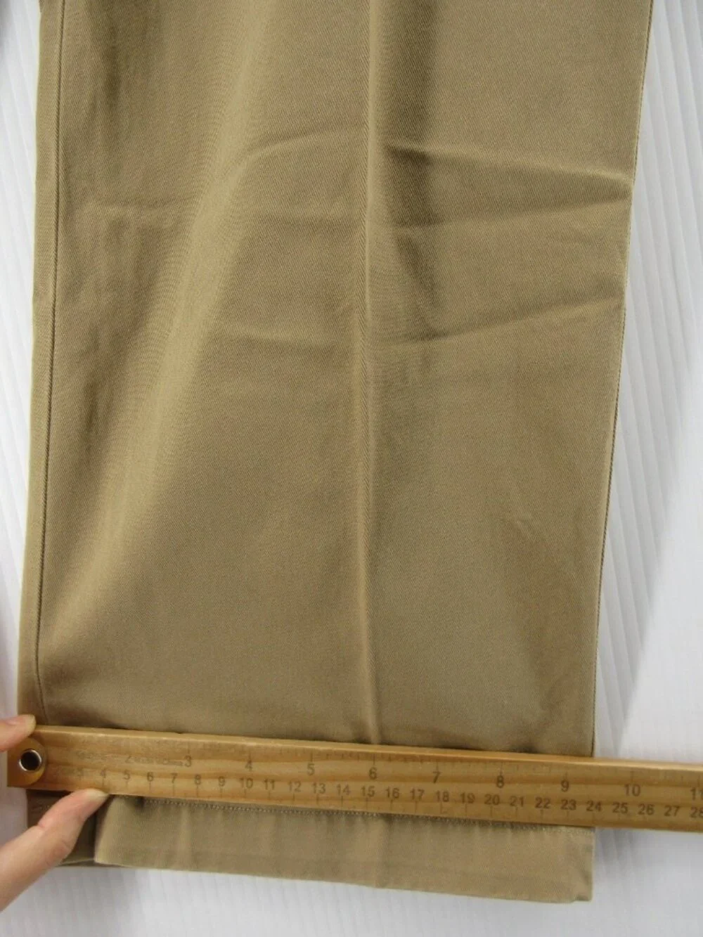 Polo Ralph Lauren Pants 44X32 Khaki Chino Classic Fit Trousers Canvas